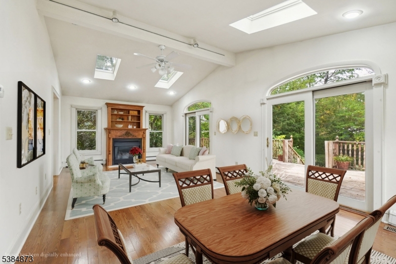 Great Room virtually staged