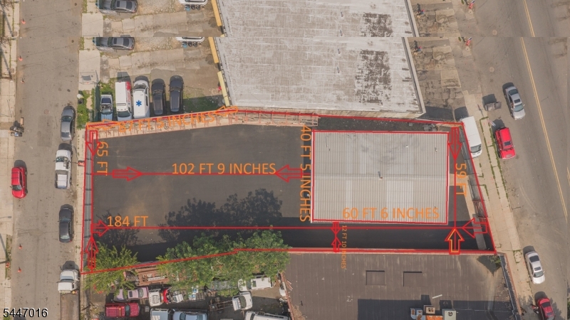 LOT VIEW WITH DIMENSIONS