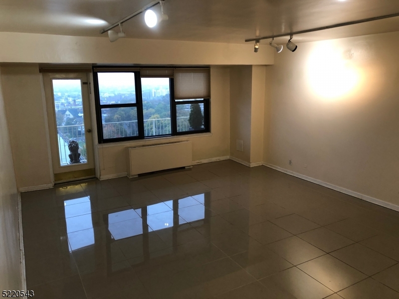 Bright Living Room Tiled Floor