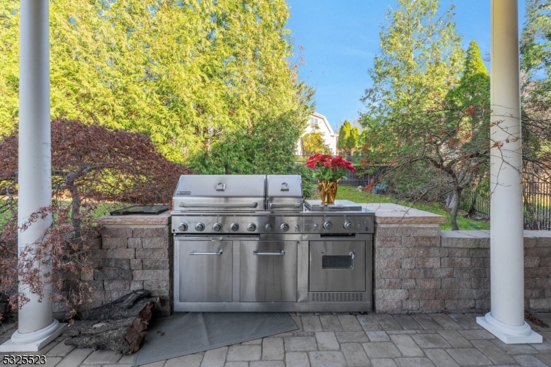 Built In BBQ