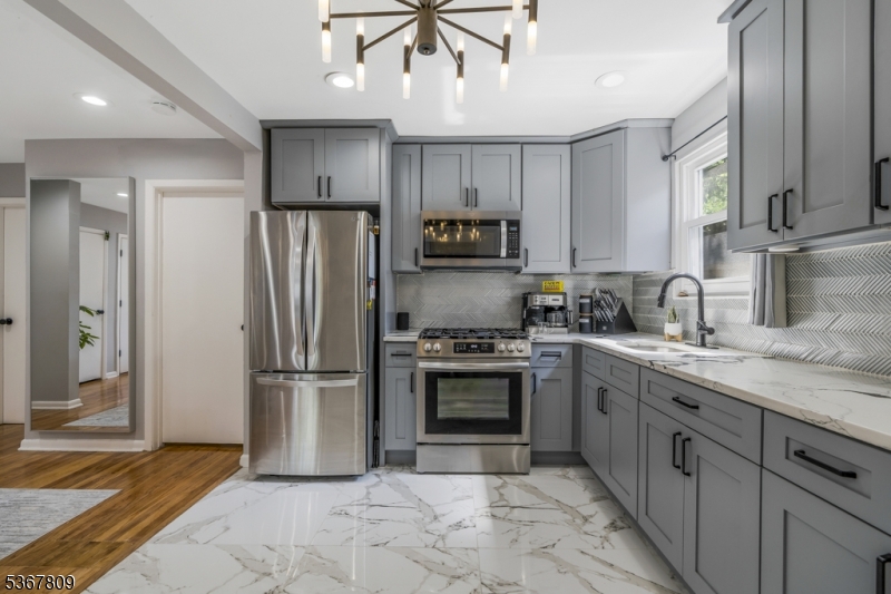 Kitchen w/ SS Appliances