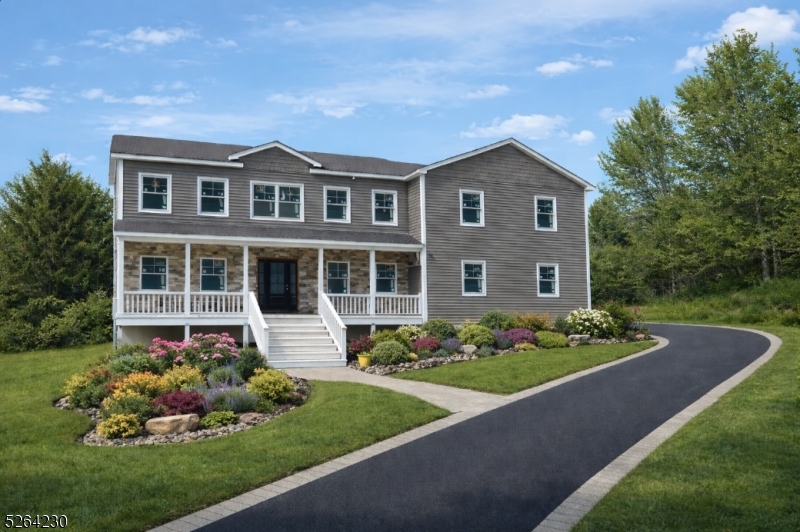 This Photo has been Digitally Enhanced - decking, Landscaping and driveway are not exact