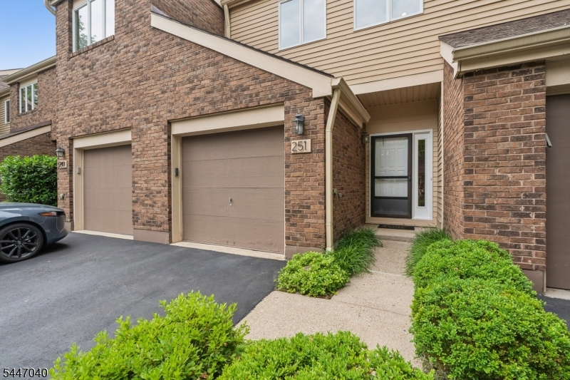 front of unit