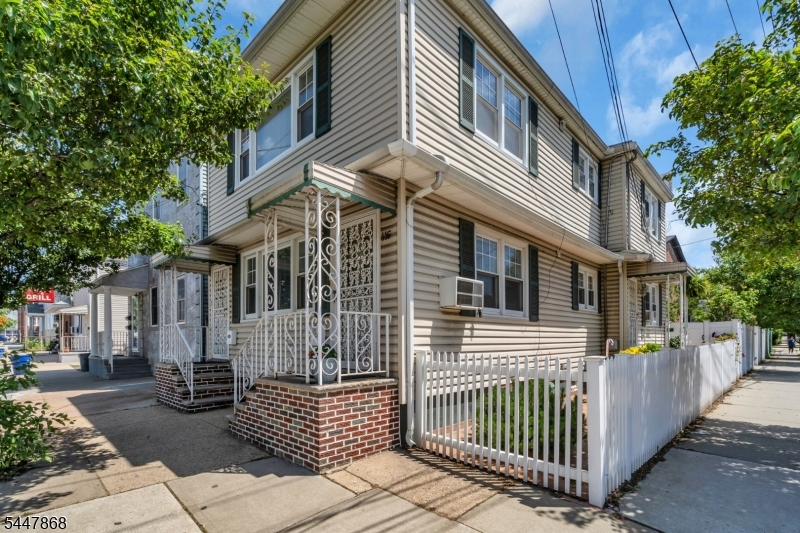 front of property