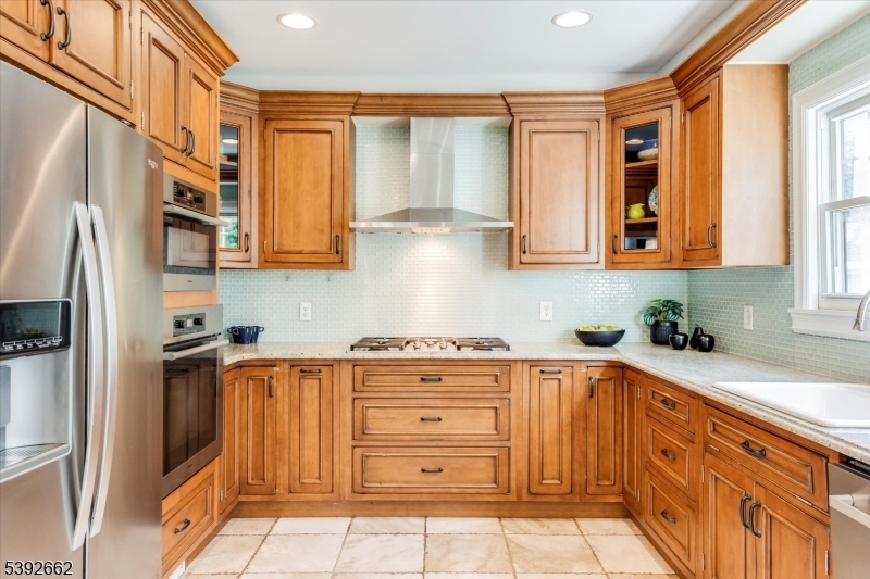 High-end stainless appliances