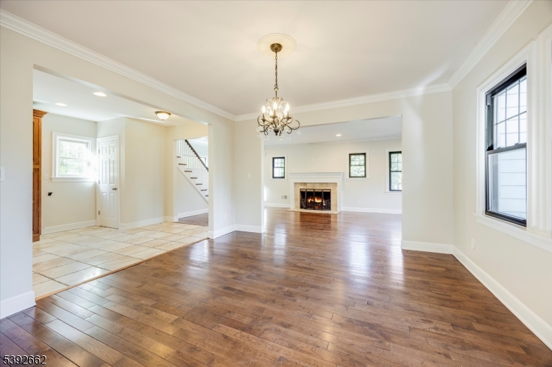 Dining to living room view