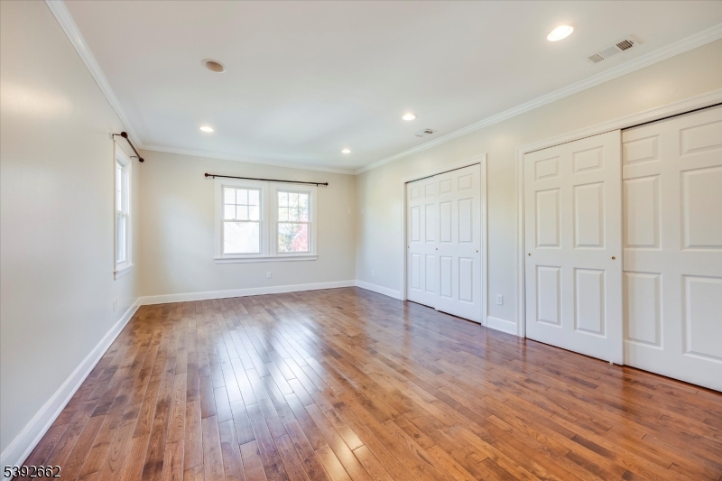 Primary has wall of closets