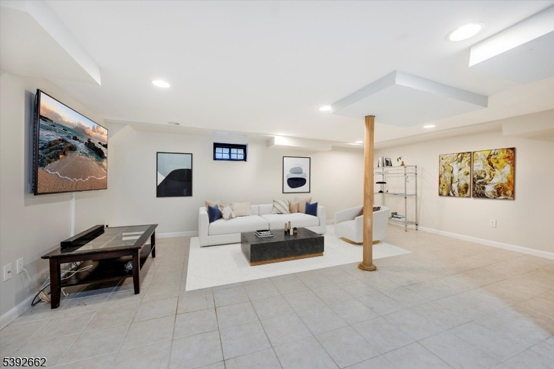 Lower level rec room