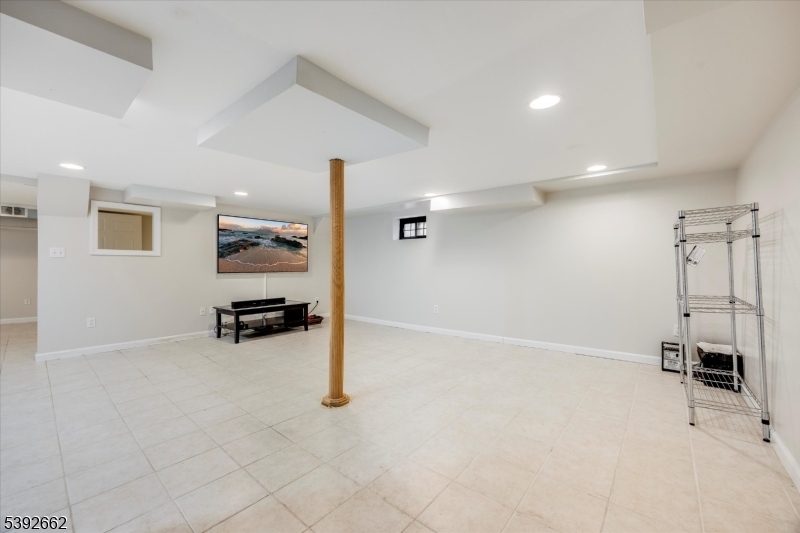 Lower level rec room