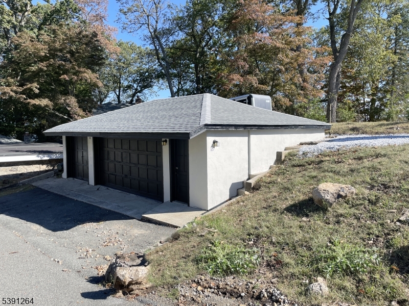 side of garage