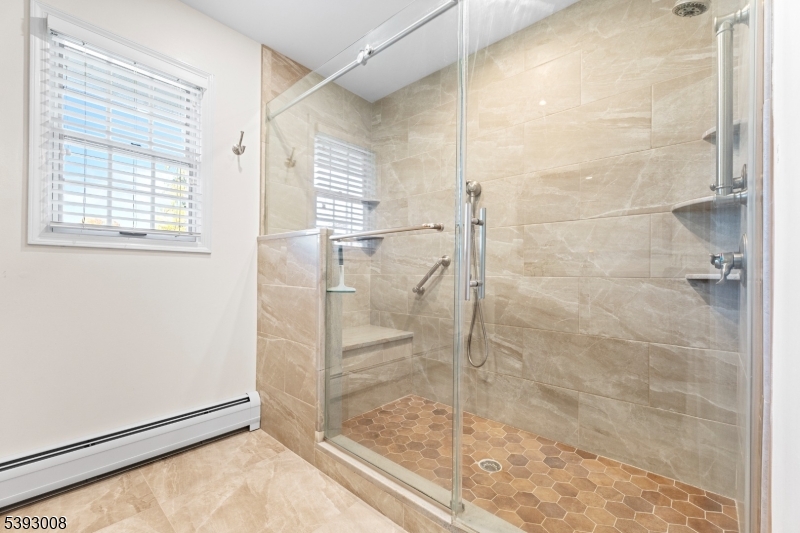 Spa-like walk-in shower