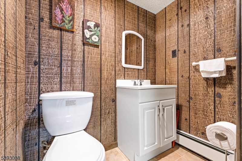 1/2 bath in basement