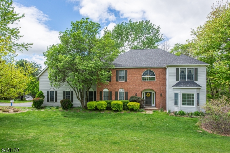 Stately brickfront Colonial