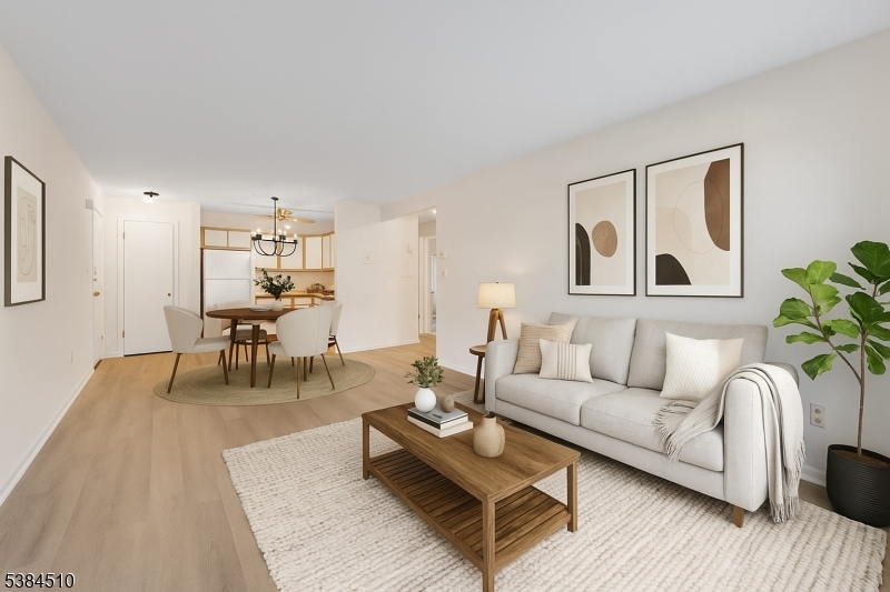 Living Room Virtually Staged