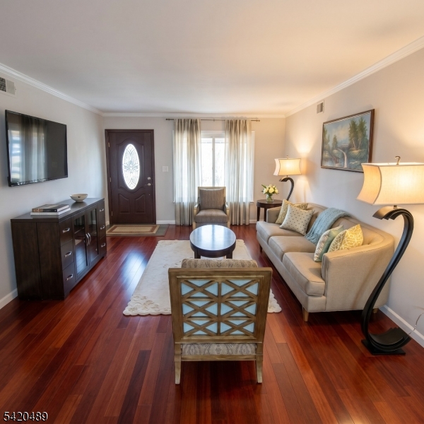 Living Room Newer Hardwood floors