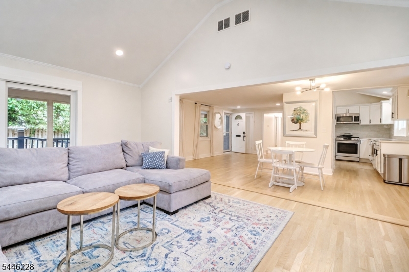 Open living room view