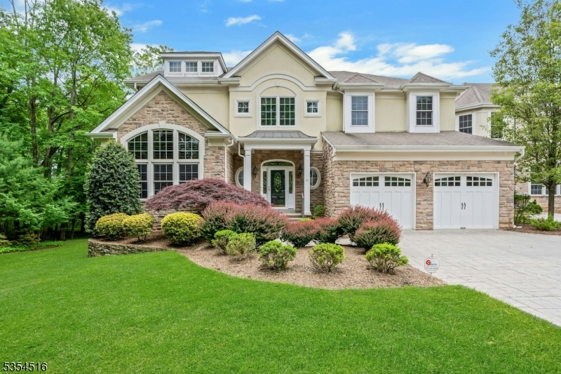 Stately Warwick model home located at the end of a quiet cul-de-sac.