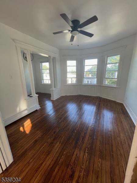 Hardwood floors throughout with attached office with spectacular views of the NYC.