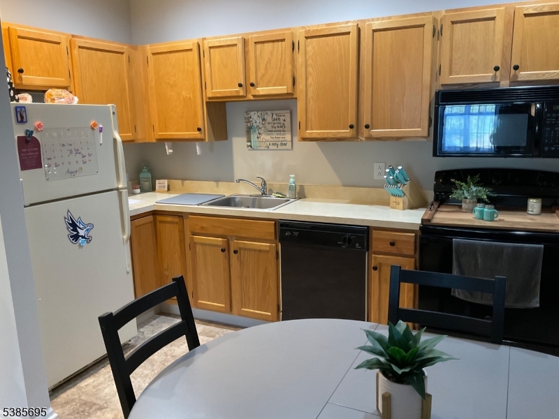 Oak cabinetry