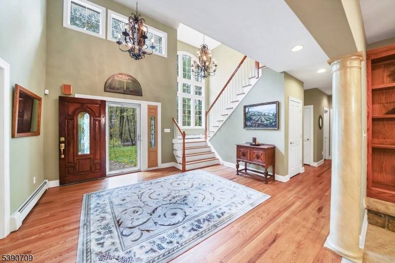 Two-Story Entrance Foyer Tall Ceilings and windows provide tons of natural light