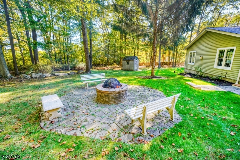 Firepit in Backyard