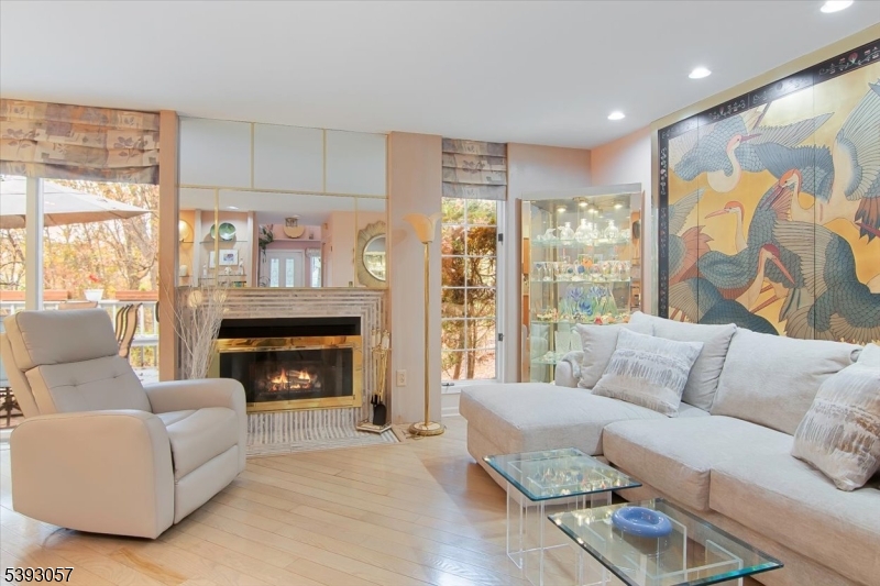 LIVING ROOM COZY UP IN FRONT OF FIREPLACE