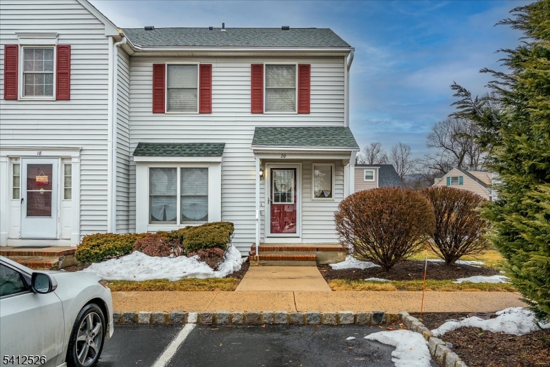 Front View Front Entrance and Assigned Parking Space