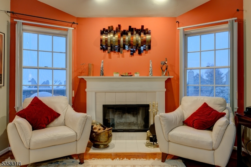 Living Room with Fireplace