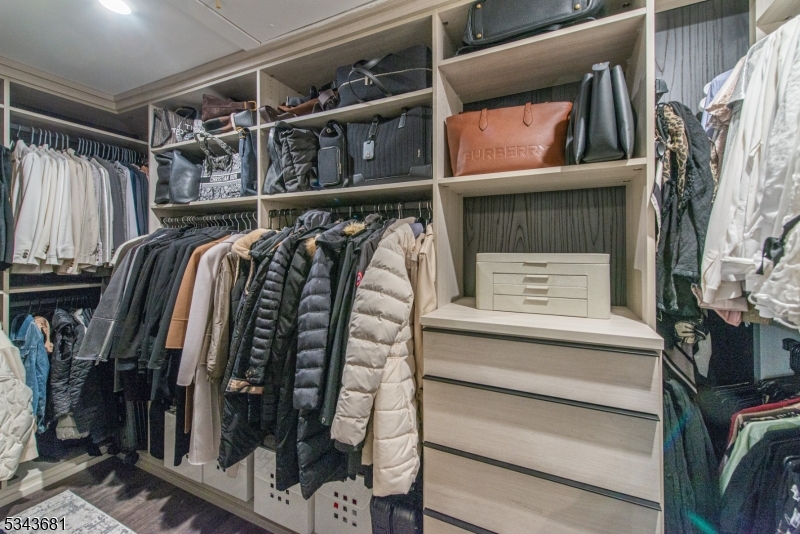 Custom walk in closet