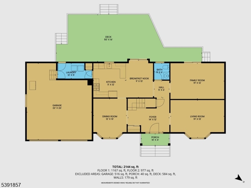 1st Level Floor Plan