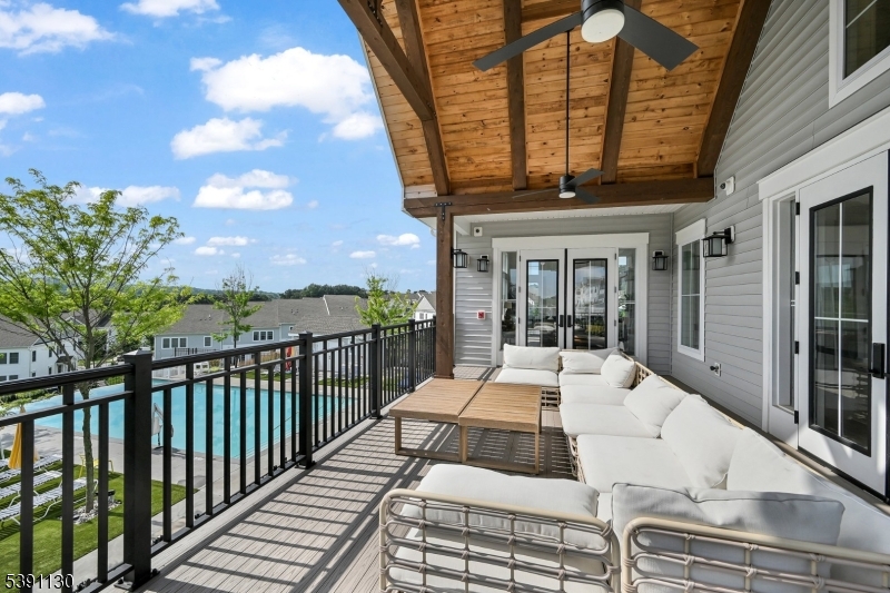 Club house deck