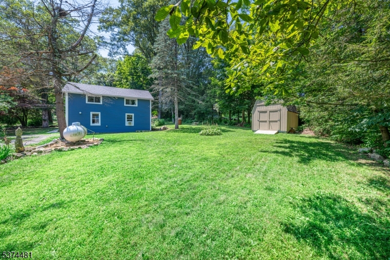 Ample yard space w/shed