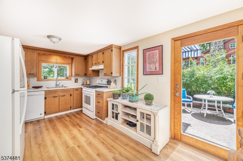 French door to patio