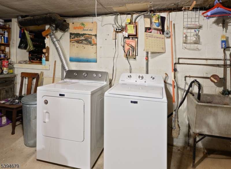 Basement Laundry Area