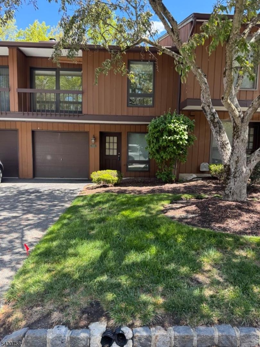 One car, garage and driveway