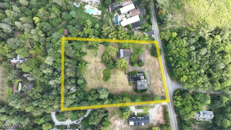 Subdivided 2.2 acre lot