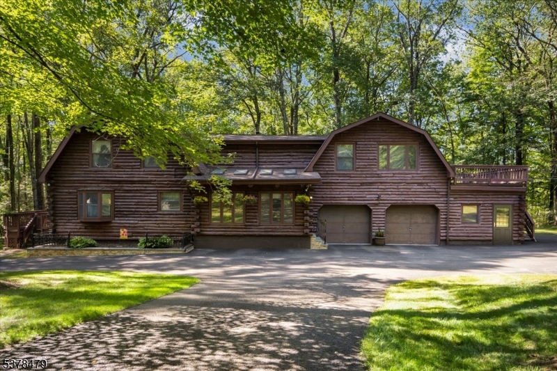 Front Well Maintained Log Home