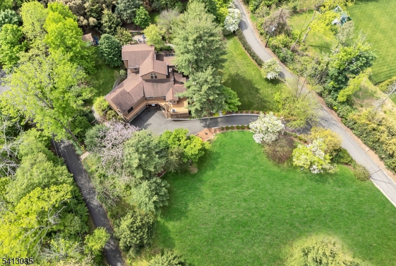 Private Road brings you to this expansive property