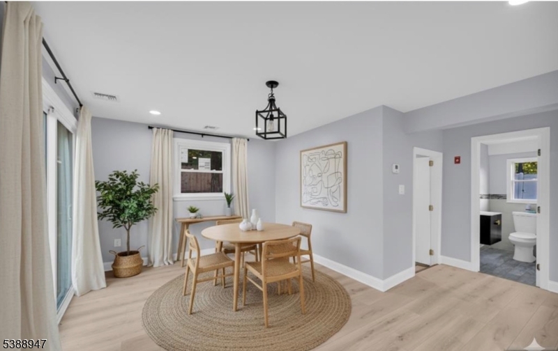 Dining Room Staged