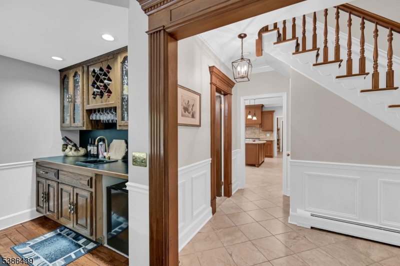 Wet Bar to Foyer