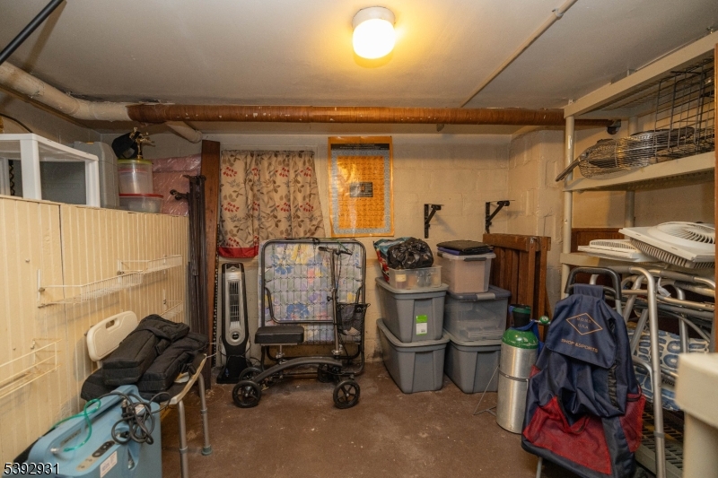 Basement storage