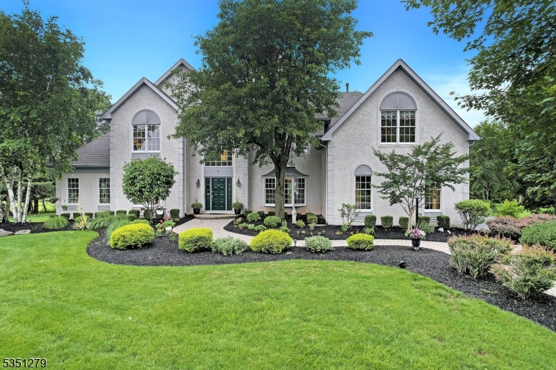 Front view of 14 Canaday Ct. Facing East and towards the end of a cul-de-sac