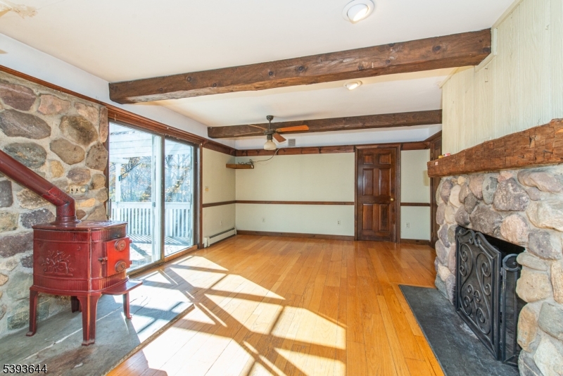 DINING W/ FIREPLACE & WB STOVE