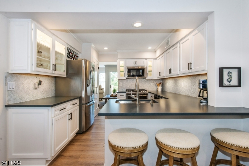 Breakfast bar seating