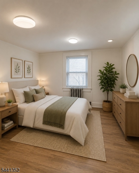 Virtually Staged Bedroom