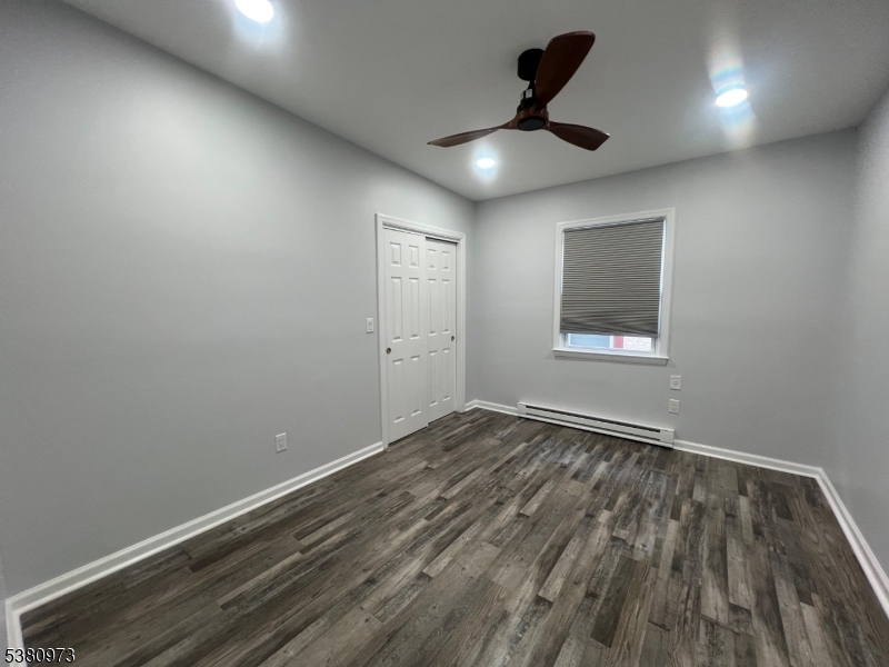 Bedroom with double closet
