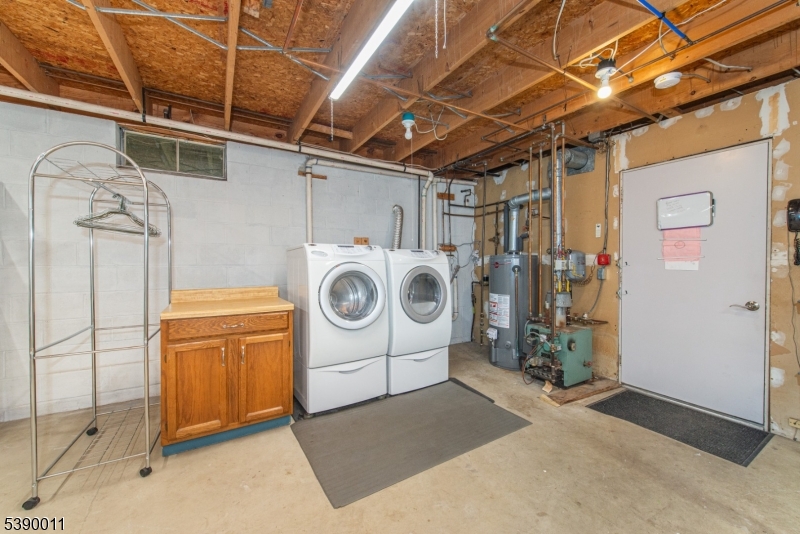 Basement w/ laundry