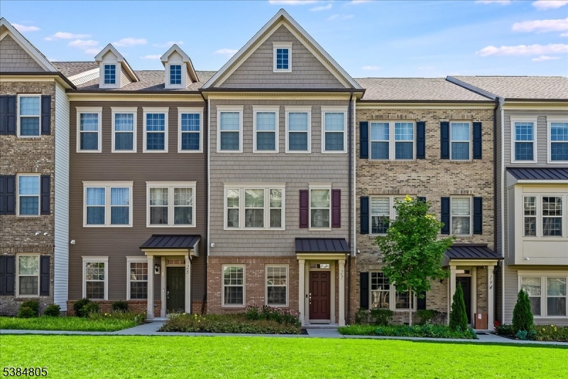 Front of the townhome