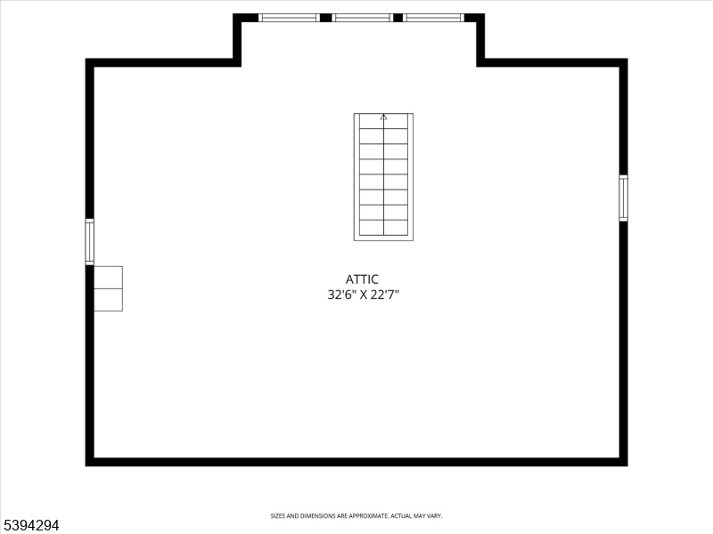 Floorplan: Attic