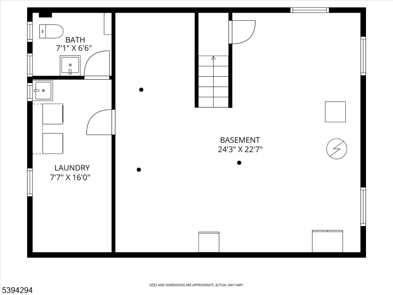 Floorplan: Basement